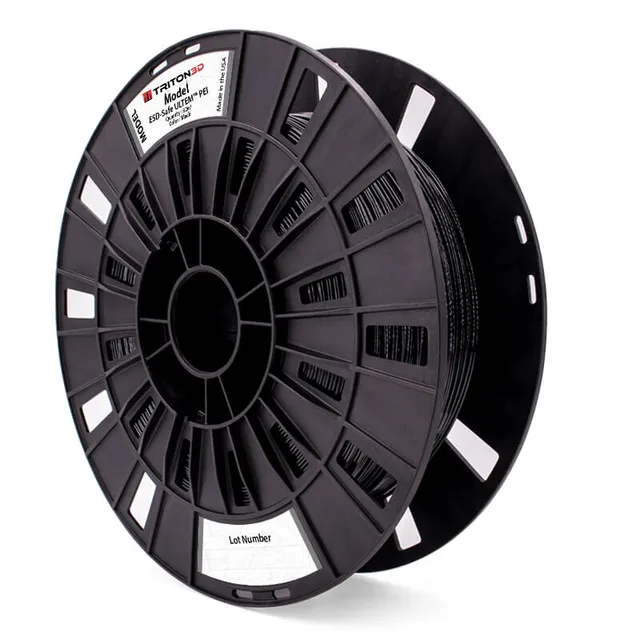 3DXTECH TRITON3D ESD-PEI 1010 filament černý 92in³