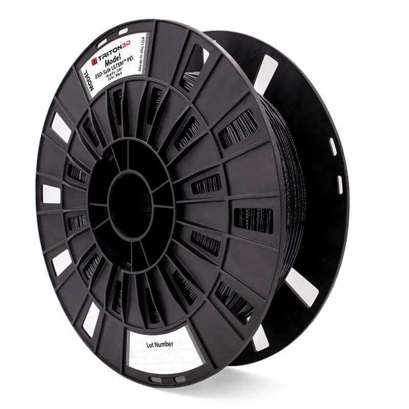 3DXTECH TRITON3D ESD-PEI 1010 filament černý 92in³