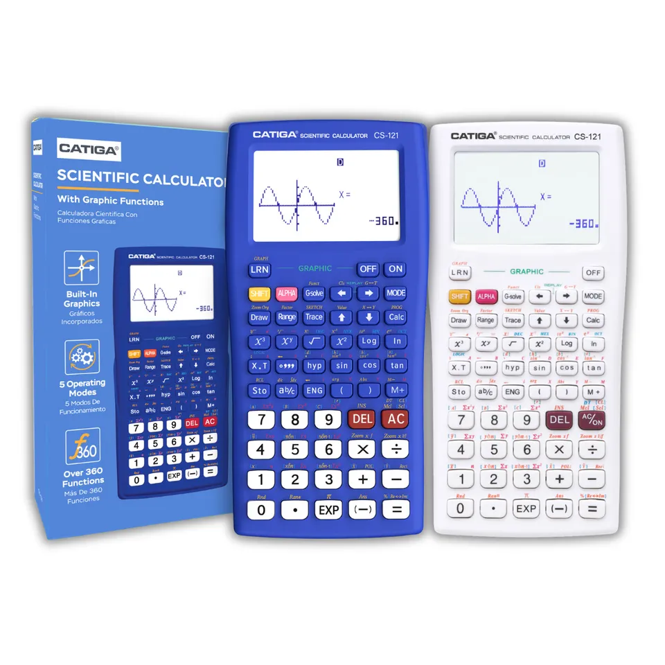 Catiga CS-121 vědecká kalkulačka grafická 2 kusy