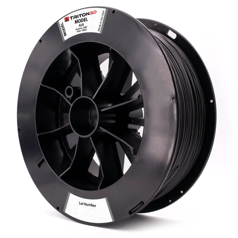 3DXTECH Triton3D ASA filament 92in³ černý