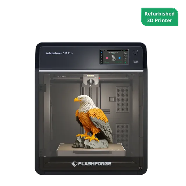 Flashforge Adventurer AD5M Pro 3D tiskárna renovovaná uzavřená