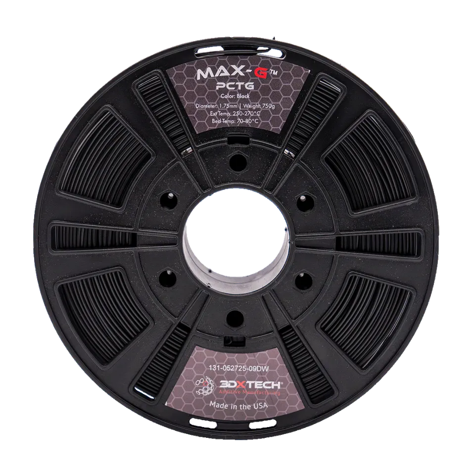 3DXTECH MAX-G PCTG filament černý 750 g odolný