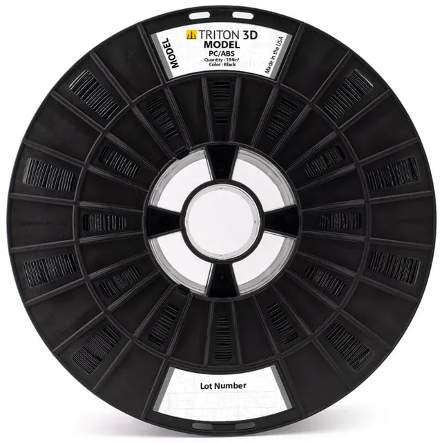 3DXTECH TRITON3D PC/ABS filament černý 92in³ pro Stratasys
