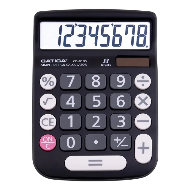 Catiga CD-8185 kalkulačka stolní černá 8místná
