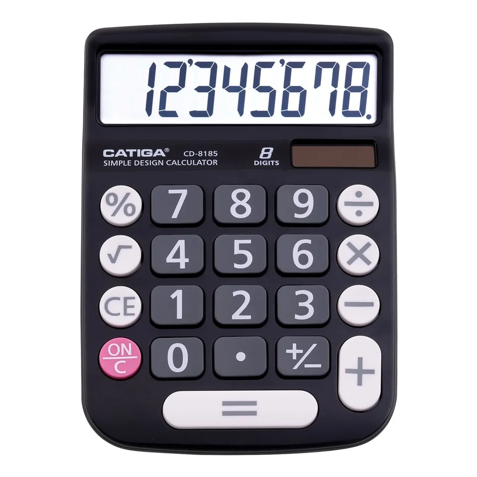 Catiga CD-8185 kalkulačka stolní černá 8místná