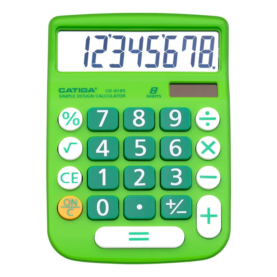 Catiga CD-8185 stolní kalkulačka 8místná zelená