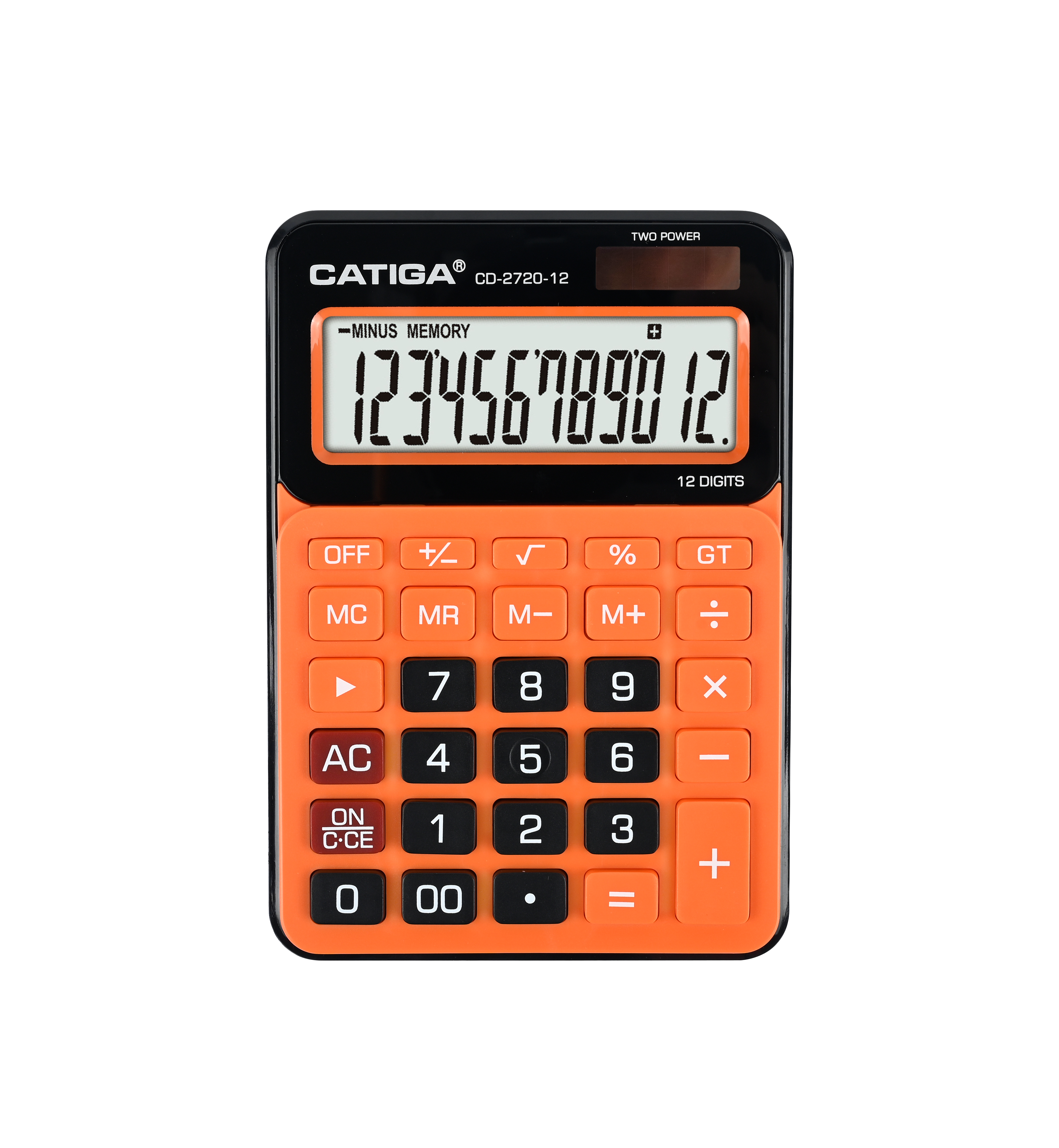 Catiga CD-2720 kancelářská kalkulačka zelená 12 míst