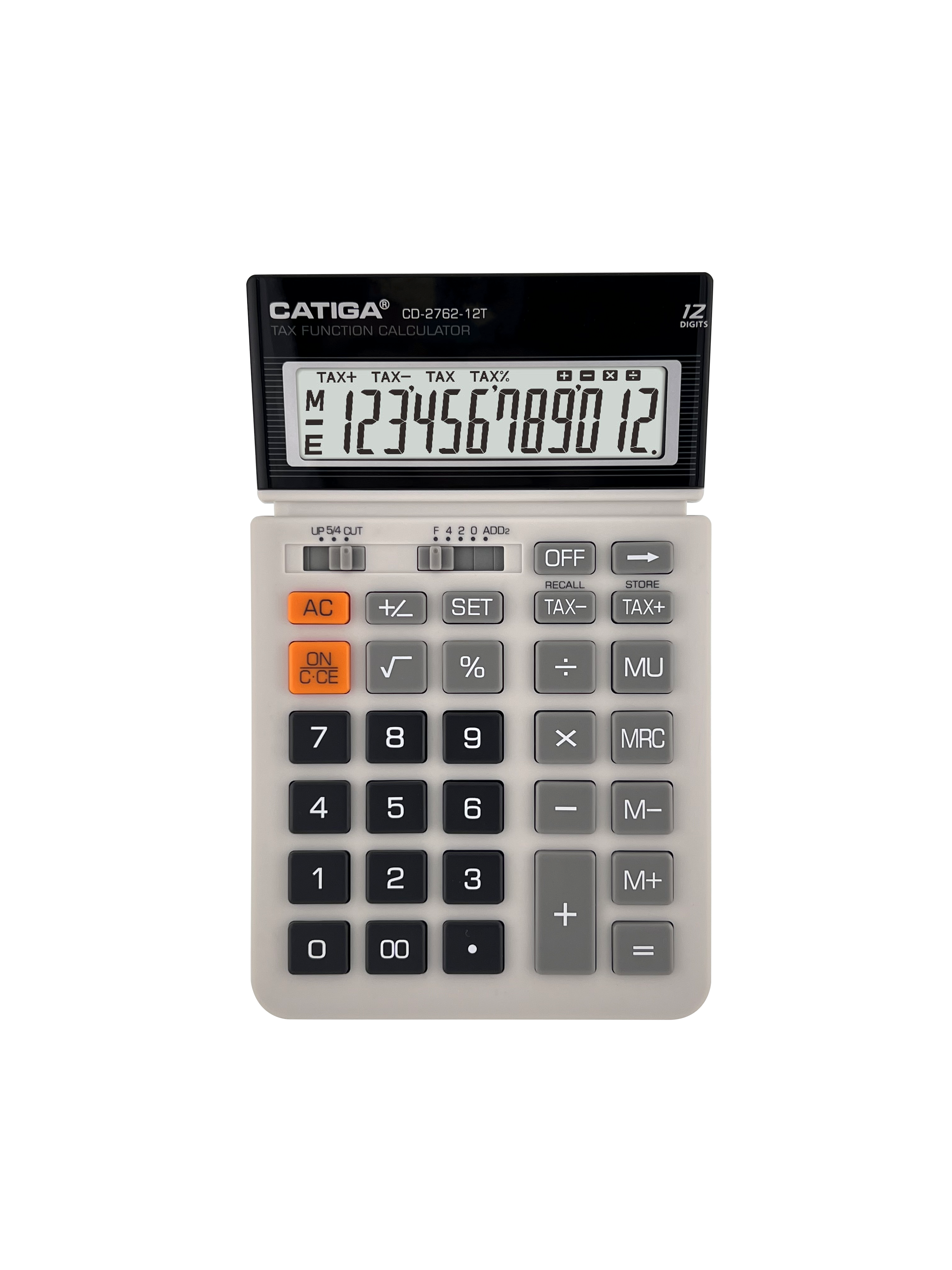 Catiga CD-2762-12T kalkulačka s daní 12 míst