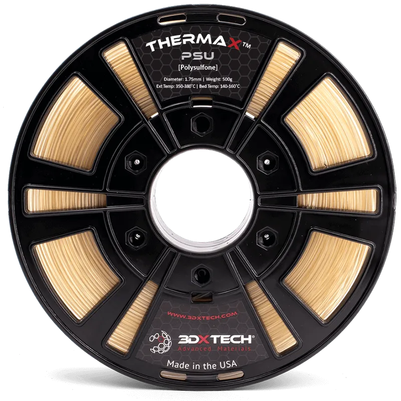 3DXTECH ThermaX PSU filament Natural 1,75 mm 250 g vysokoteplotní