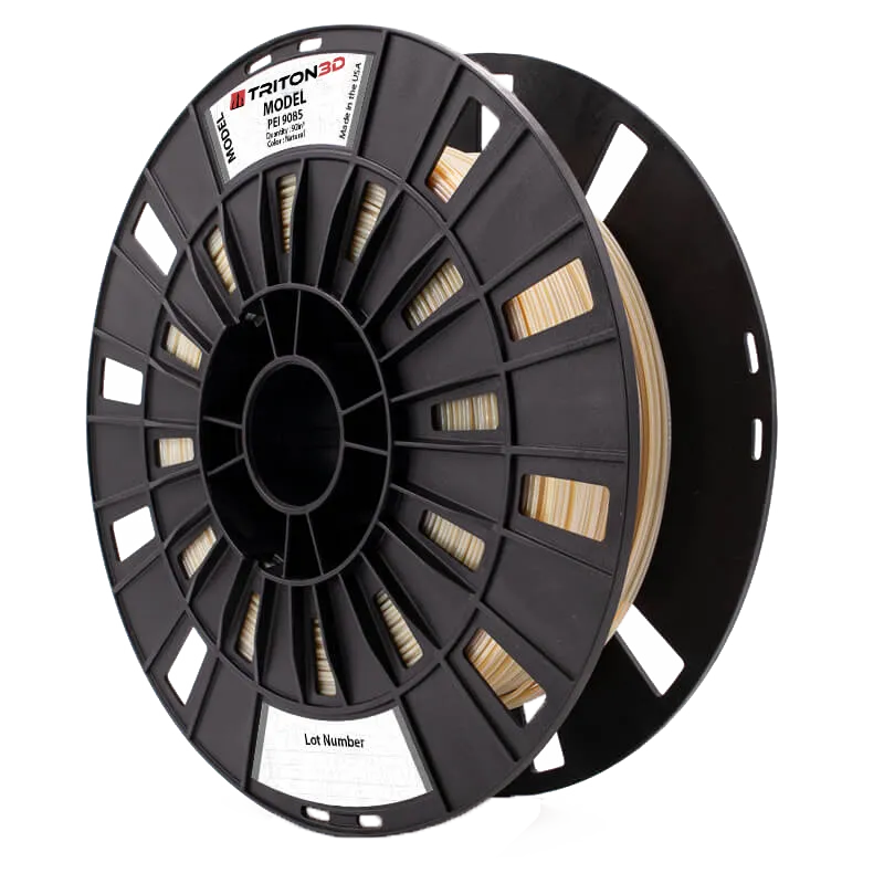 3DXTECH TRITON3D PEI 9085 filament černý Stratasys 92 in³
