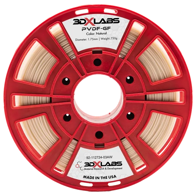 3DXTECH 3DXLabs PVDF+GF filament 750 g přírodní