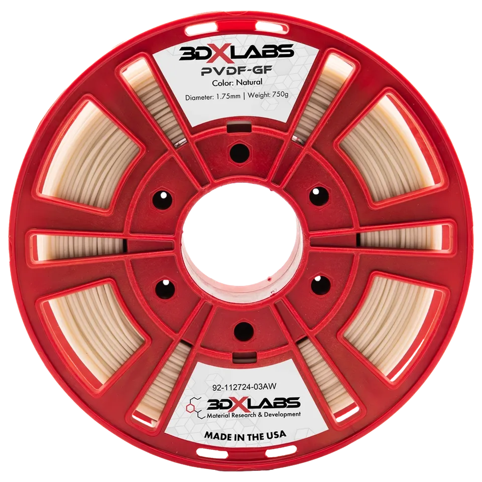 3DXTECH 3DXLabs PVDF+GF filament 750 g přírodní