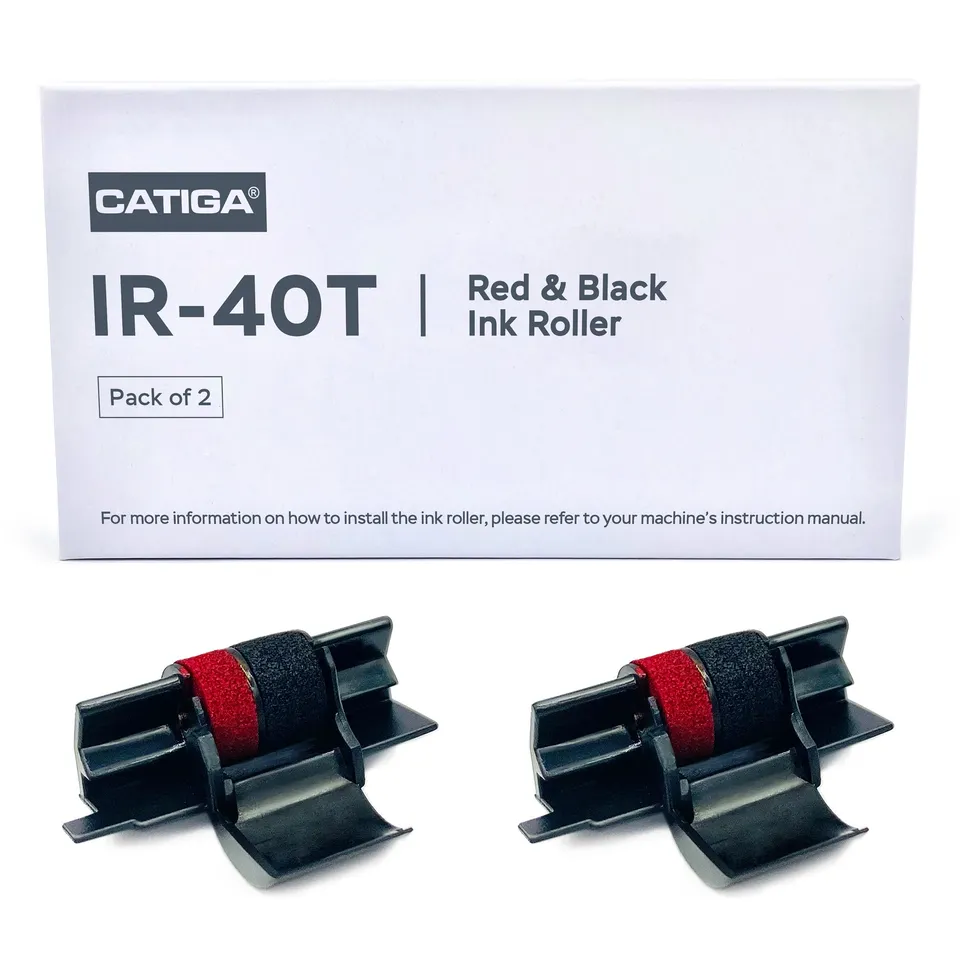 Catiga IR-40T barvicí váleček 2ks černo-červený
