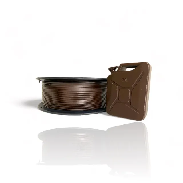 REGSHARE PET-G dark brown filament 1 kg tmavě hnědý