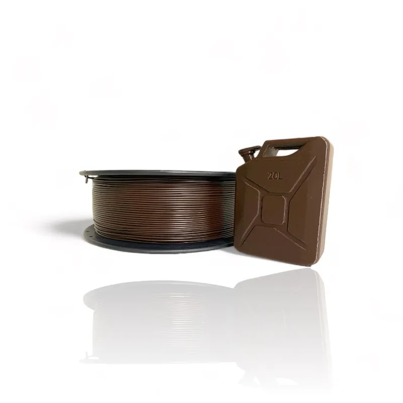 REGSHARE PET-G dark brown filament 1 kg tmavě hnědý