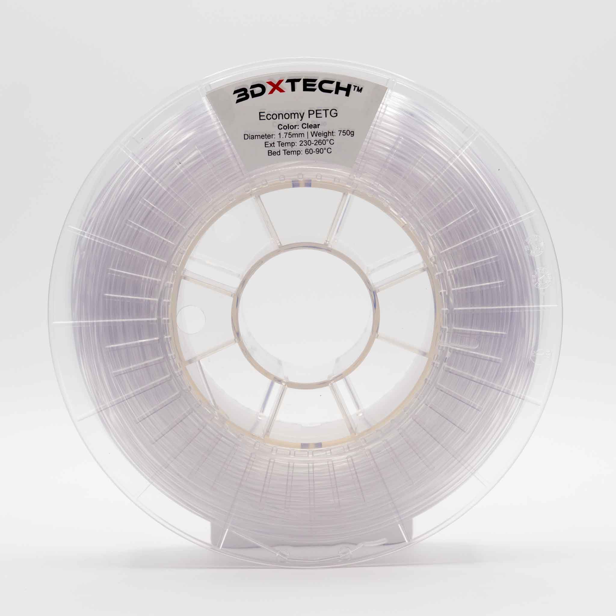 3DXTECH Economy PETG filament tmavě modrý 1,75 mm 750 g