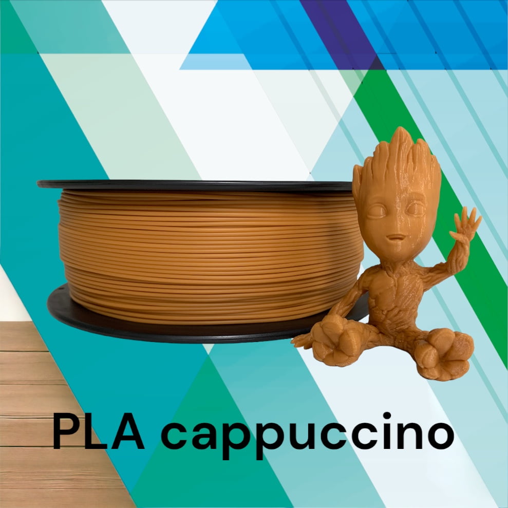 REGSHARE PLA filament cappuccino 1 kg dekorace