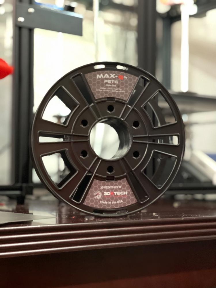 3DXTech MAX-G PETG filament 1,75 mm 1 kg černý odolný