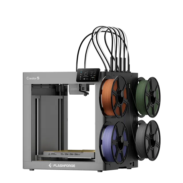 Flashforge Creator 5 3D tiskárna 4 hlavy multicolor