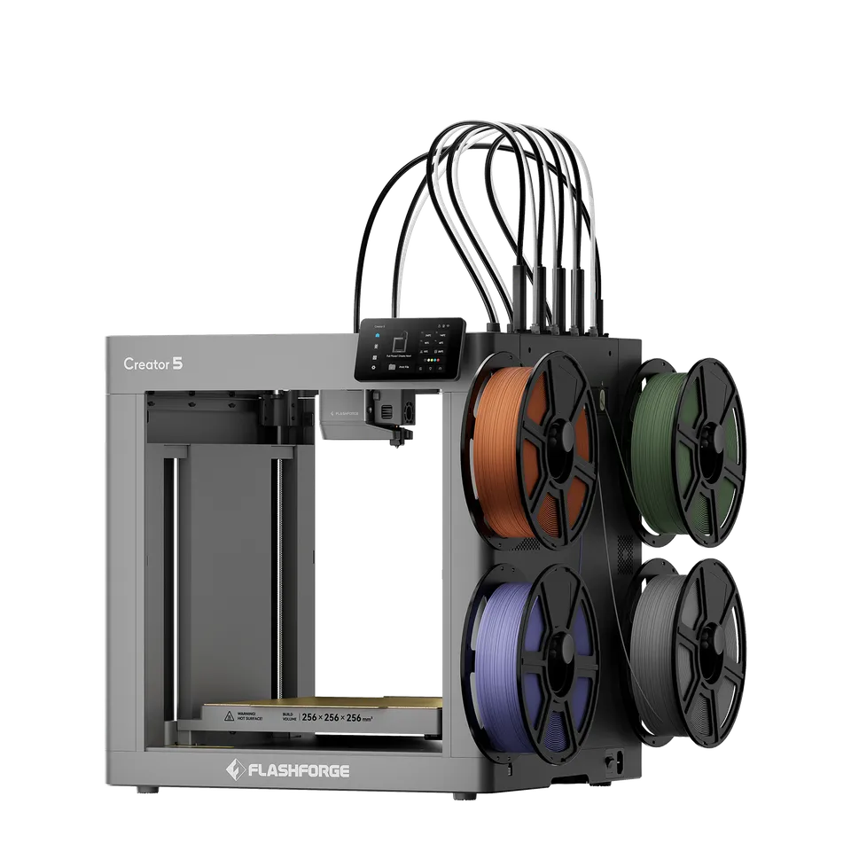 Flashforge Creator 5 3D tiskárna 4 hlavy multicolor