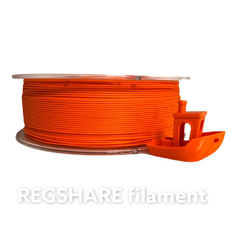 REGSHARE PLA filament oranžový 1 kg snadný tisk
