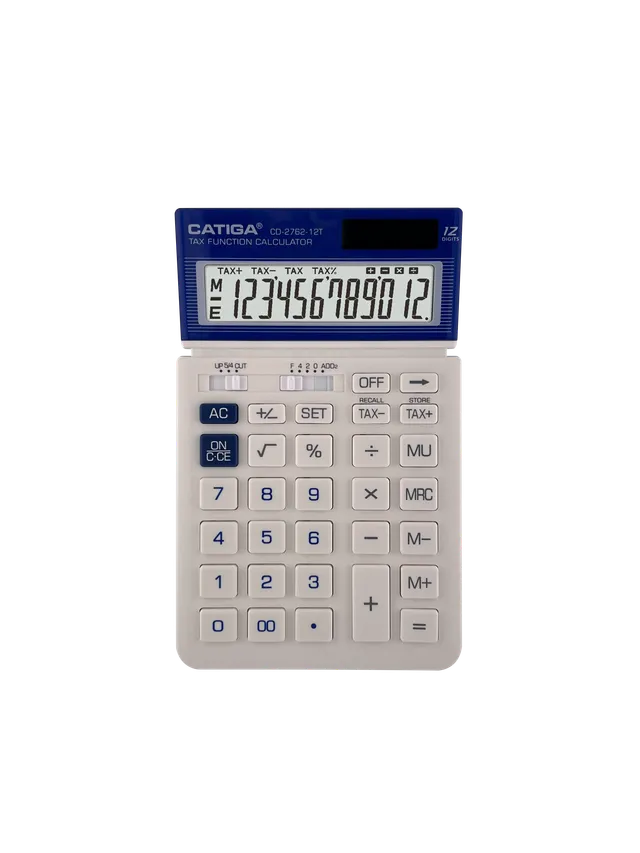 Catiga CD-2762-12T kalkulačka s daní 12 míst