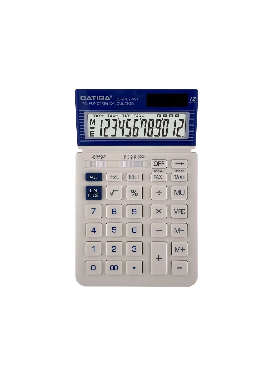 Catiga CD-2762-12T kalkulačka s daní 12 míst