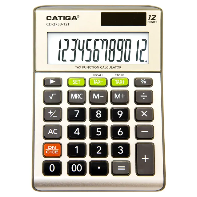 Catiga CD-2738 kalkulačka 12místná na daně