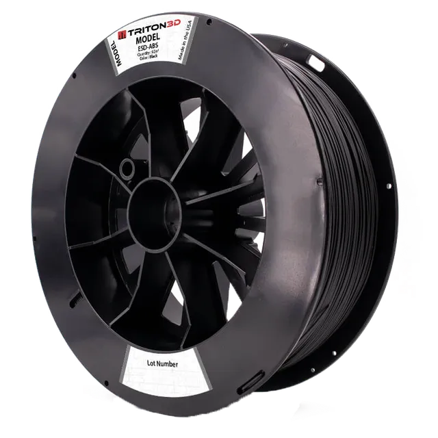 3DXTECH TRITON3D ESD-ABS filament černý 92in³ Stratasys