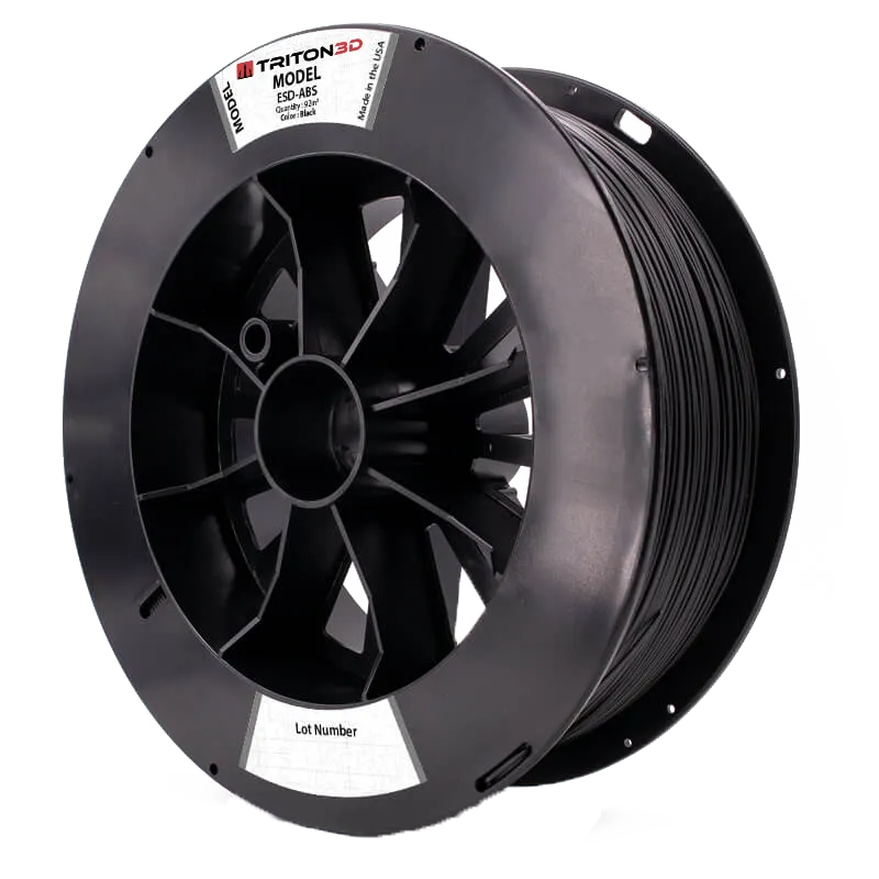 3DXTECH TRITON3D ESD-ABS filament černý 92in³ Stratasys