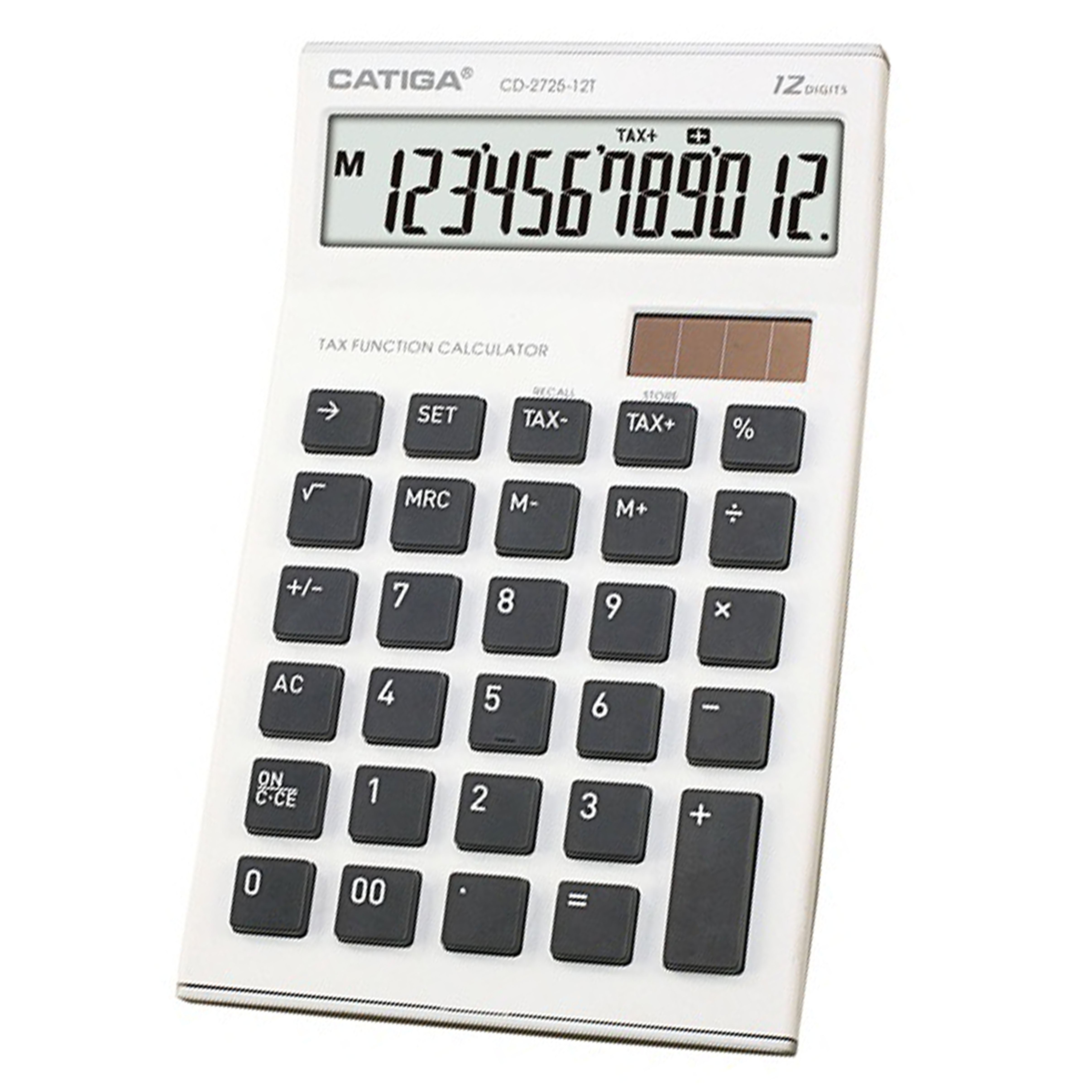 Catiga CD-2725-12T stolní kalkulačka 12místná černá
