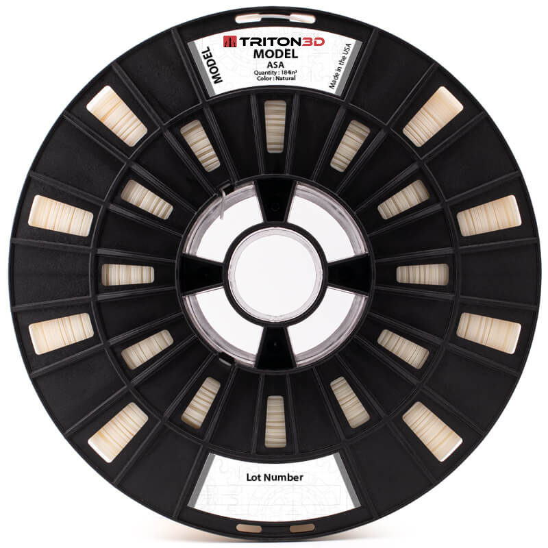 3DXTECH Triton3D ASA filament 92in³ černý