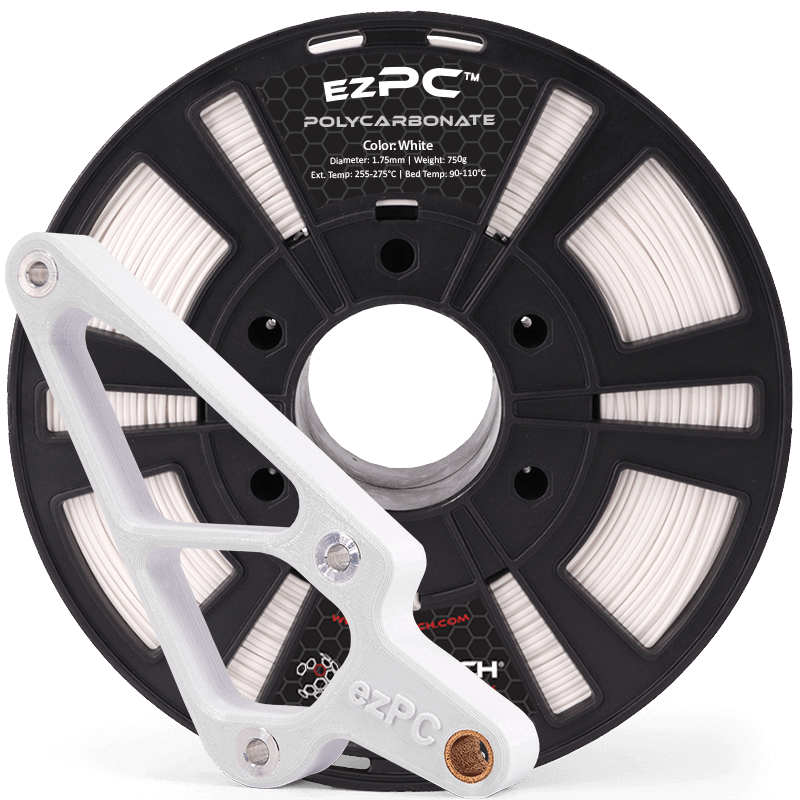 3DXTECH ezPC filament black 1,75 mm 750 g polykarbonát