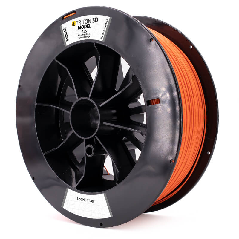 3DXTECH Triton3D ABS filament černý 1,75 mm 92in³