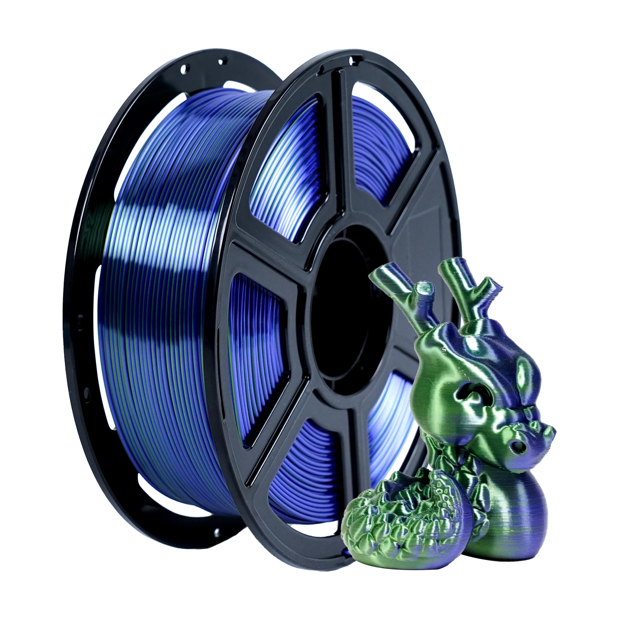 Flashforge PLA Silk Dual filament modro-růžový lesklý