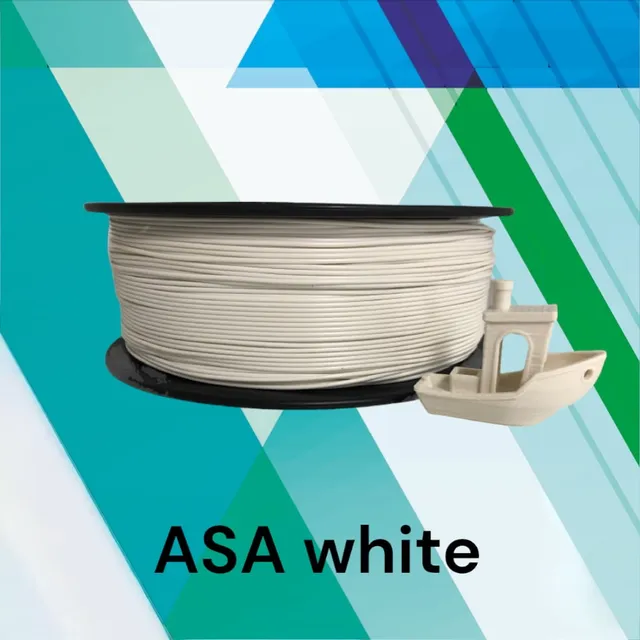 REGSHARE ASA filament bílý 1 kg venkovní tisk