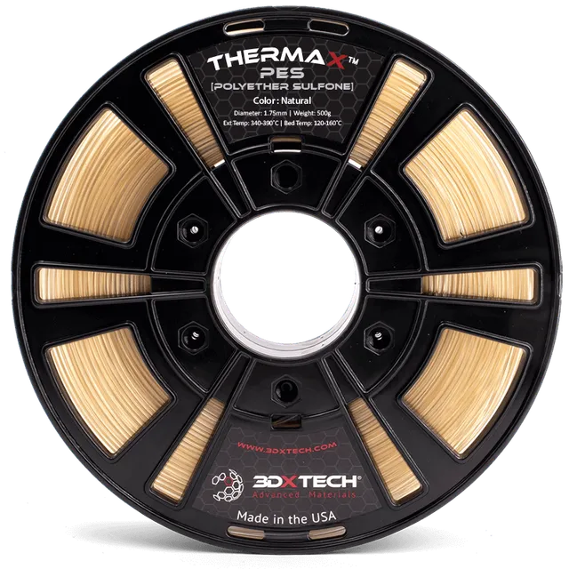 3DXTECH THERMAX PES filament Natural 1,75 mm 500 g vysokoteplotní