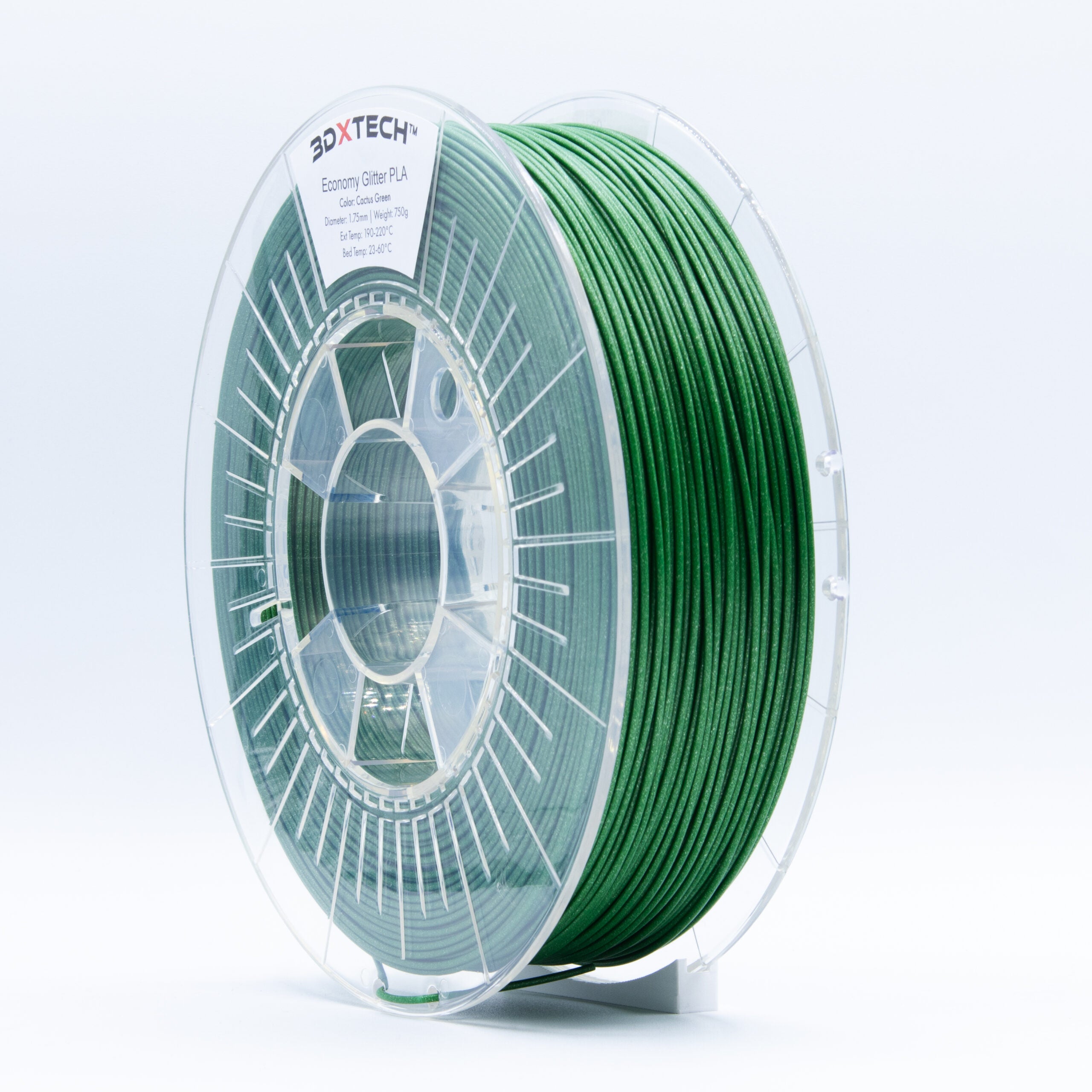 3DXTECH Glitter PLA filament Metallic Blue Ocean 750 g třpytivý