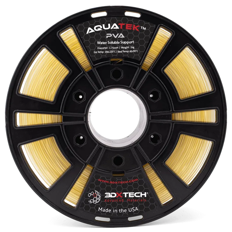 3DXTECH AquaTek PVA filament Natural 1,75 mm 500 g rozpustný