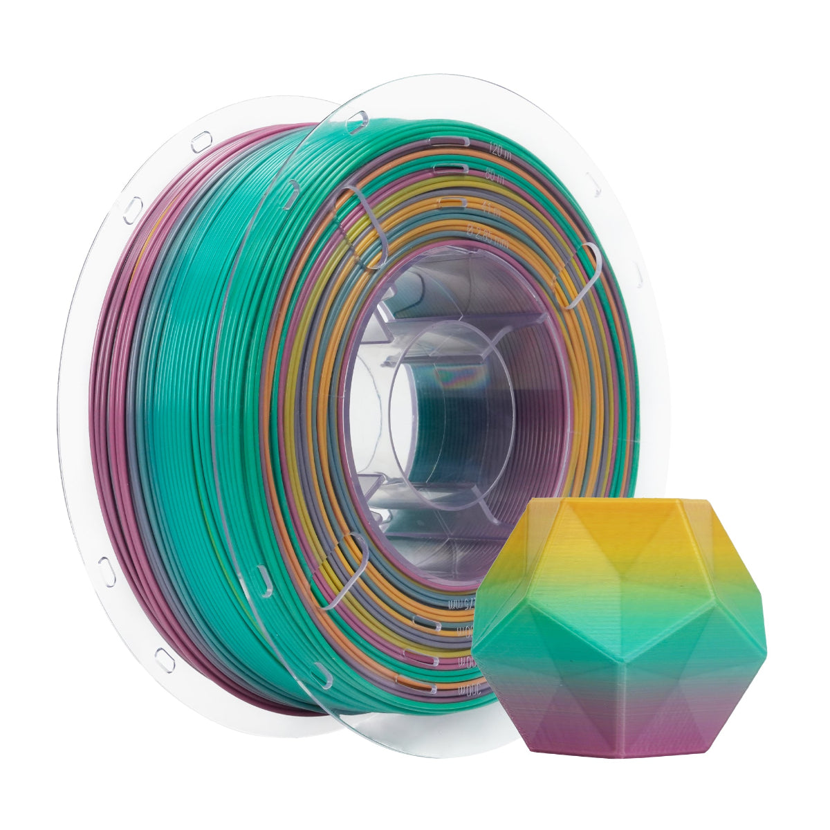 Flashforge HS PLA Rainbow filament Candy