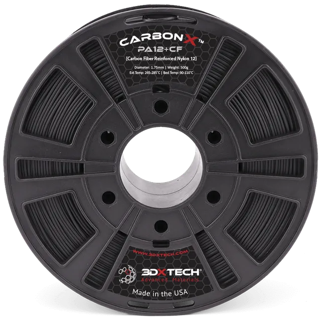 3DXTech CarbonX Nylon 12+CF filament 1,75 mm 750 g