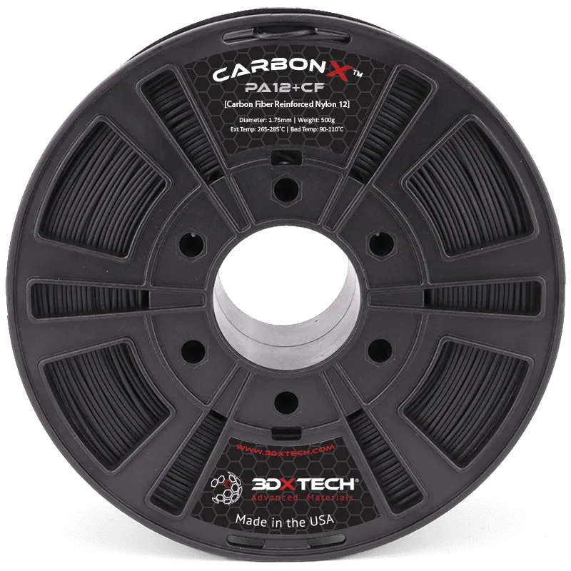 3DXTech CarbonX Nylon 12+CF filament 1,75 mm 750 g