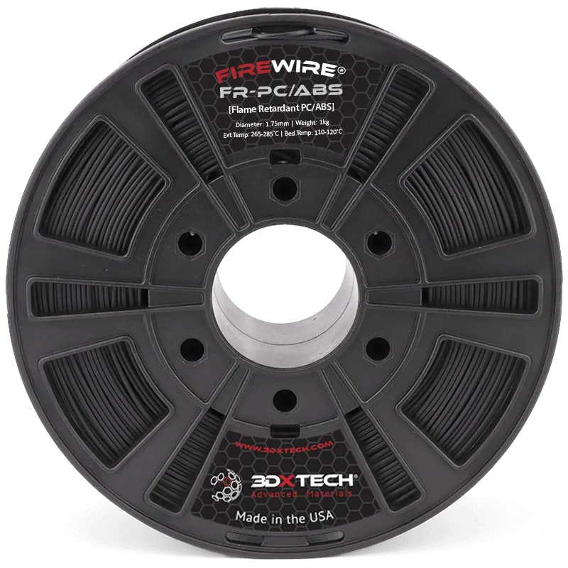 3DXTECH FIREWIRE FR-PC/ABS filament černý 1,75 mm 750 g