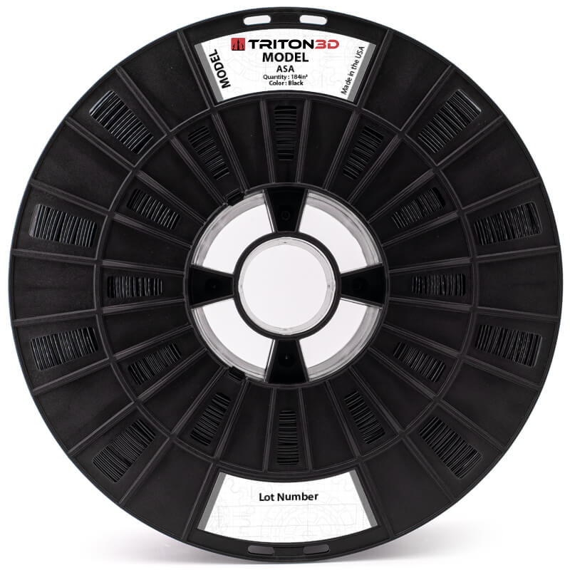 3DXTECH Triton3D ASA filament 92in³ černý