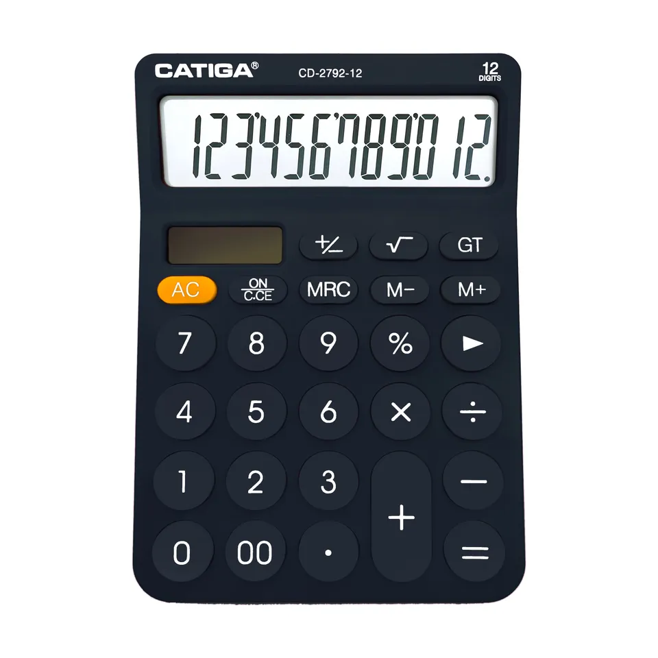 Catiga CD-2792 stolní kalkulačka 12místná černá