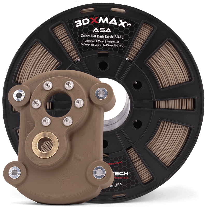 3DXTECH 3DXMAX ASA filament Black 1,75 mm 1 kg UV odolný