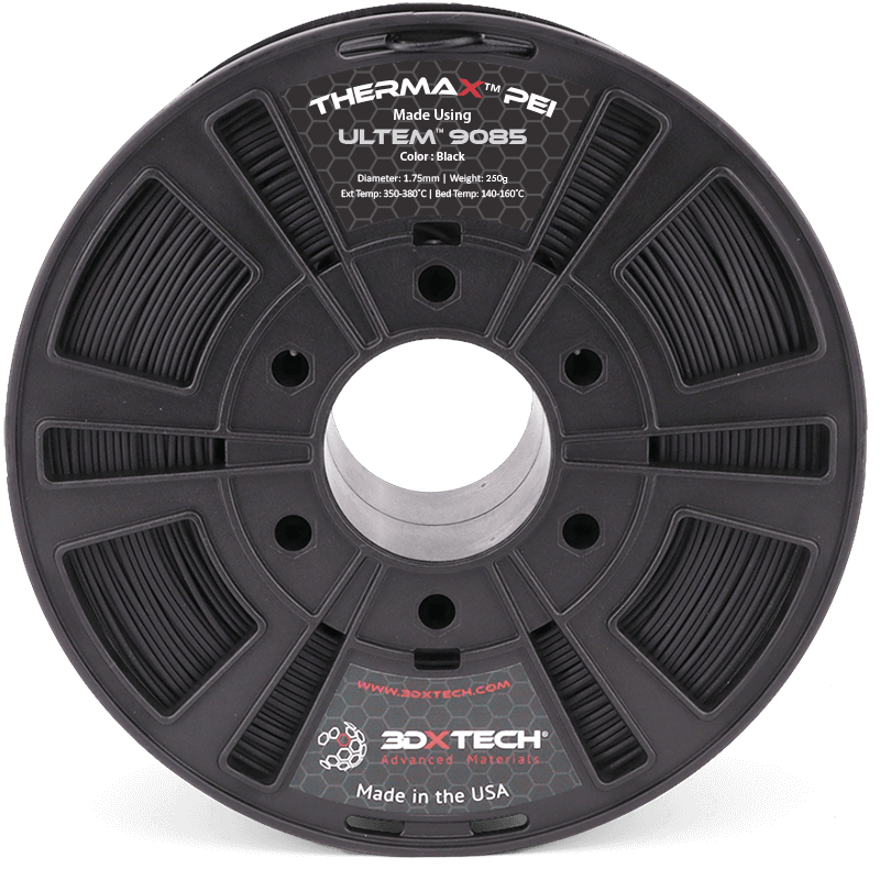 3DXTECH THERMAX PEI 9085 filament černý 1,75 mm 500 g