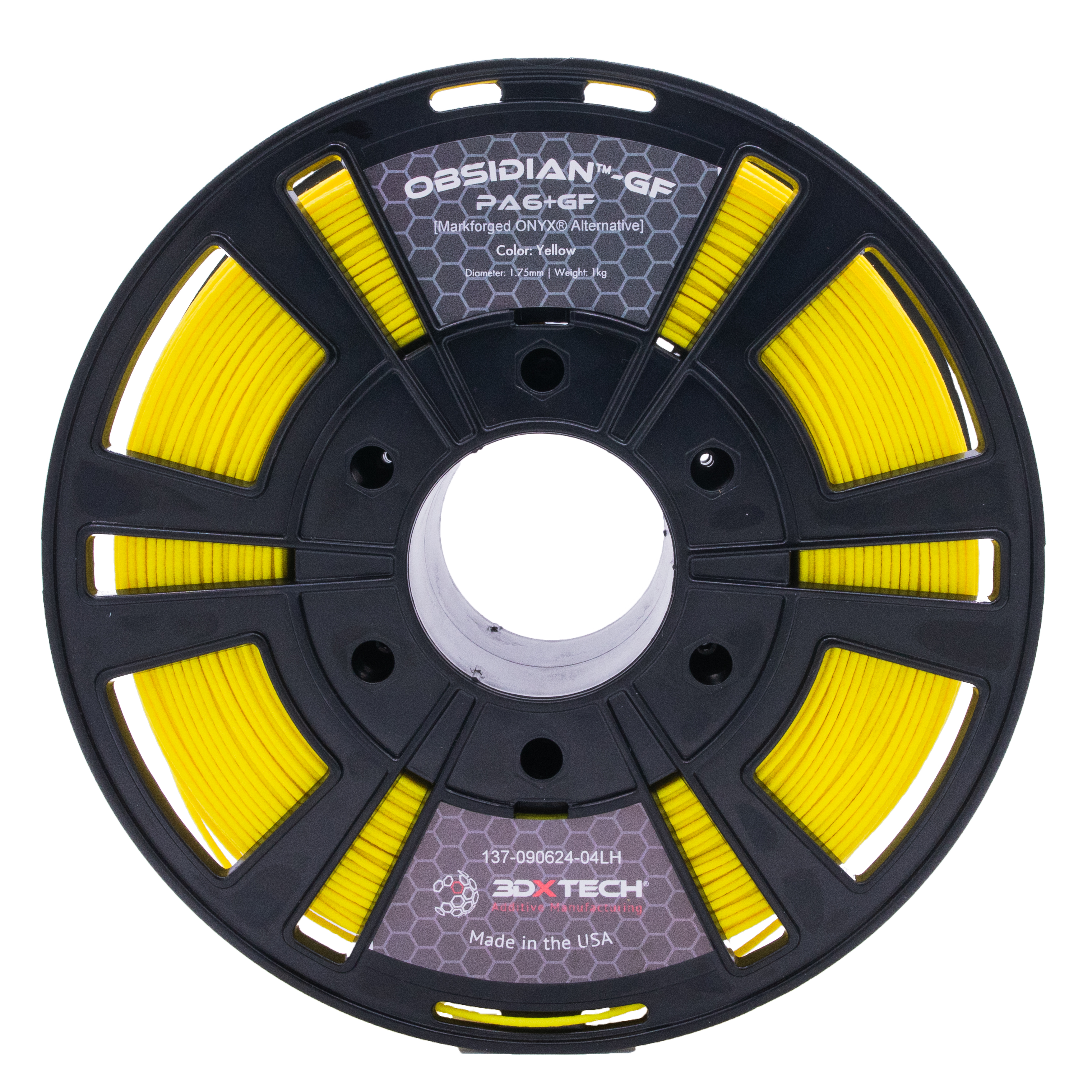 3DXTECH Obsidian Nylon 6+GF filament Orange 1,75 mm 1 kg