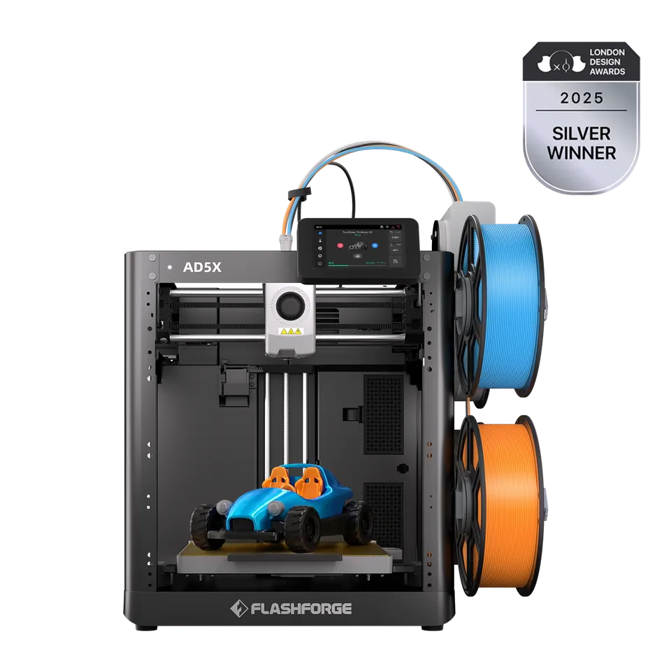 Flashforge AD5X multicolor 3D tiskárna 4 barvy