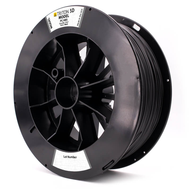 3DXTECH TRITON3D PC/ABS filament černý 92in³ pro Stratasys